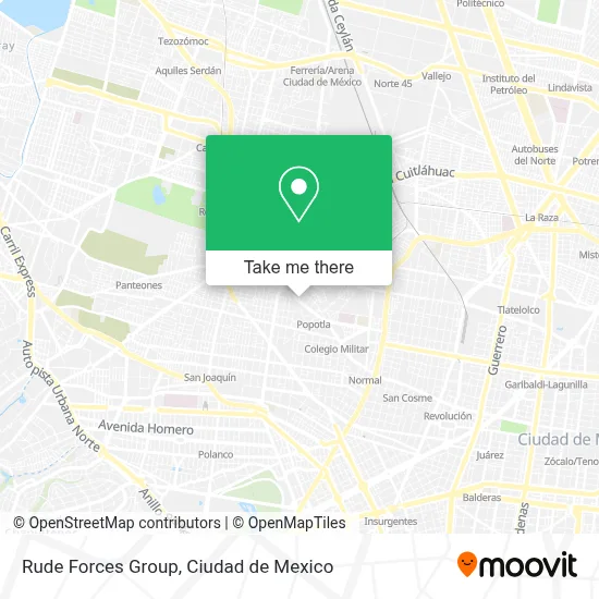 Rude Forces Group map