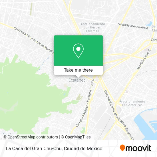 La Casa del Gran Chu-Chu map