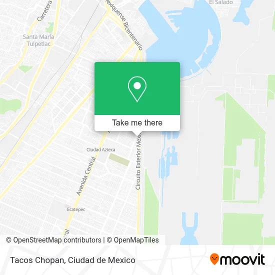 Tacos Chopan map