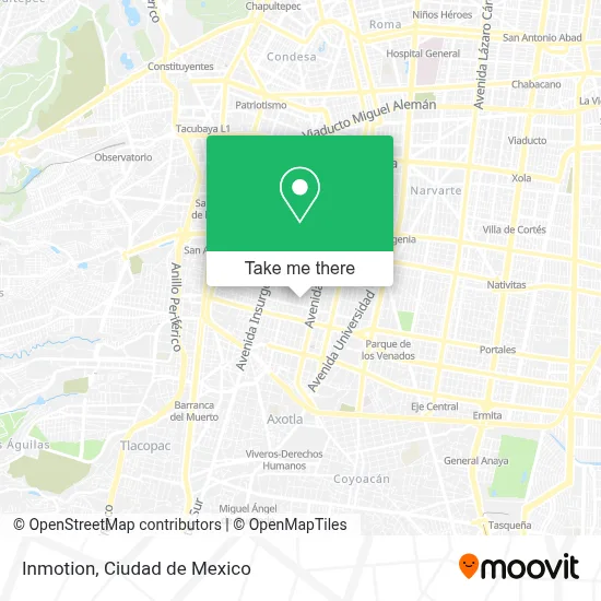 Inmotion map