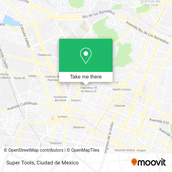Super Tools map