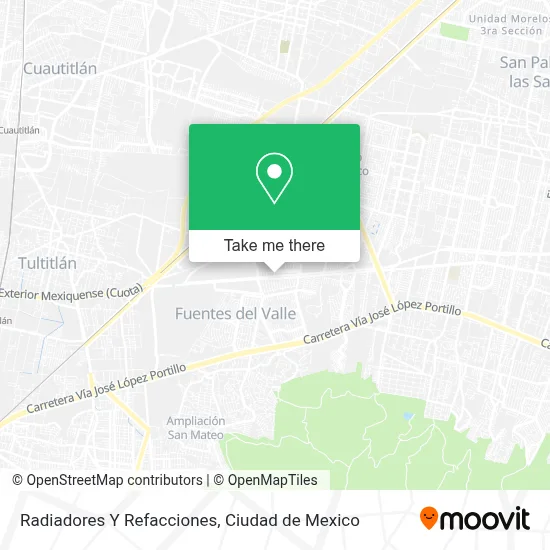 Radiadores Y Refacciones map