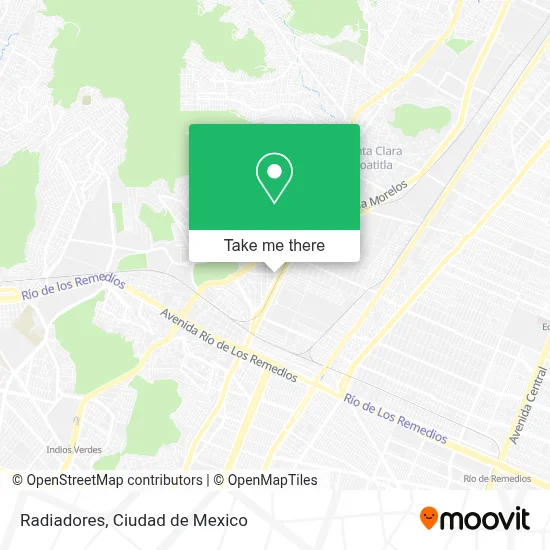 Radiadores map