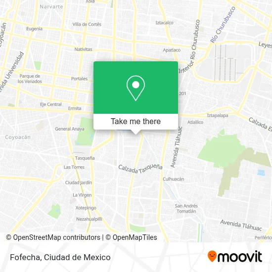 Fofecha map