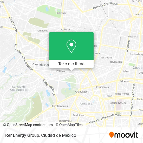 Rer Energy Group map