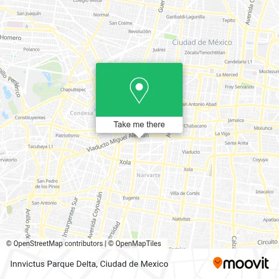 Innvictus Parque Delta map
