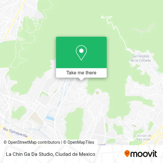 La Chin Ga Da Studio map