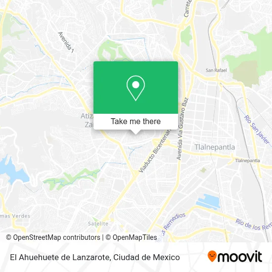 El Ahuehuete de Lanzarote map