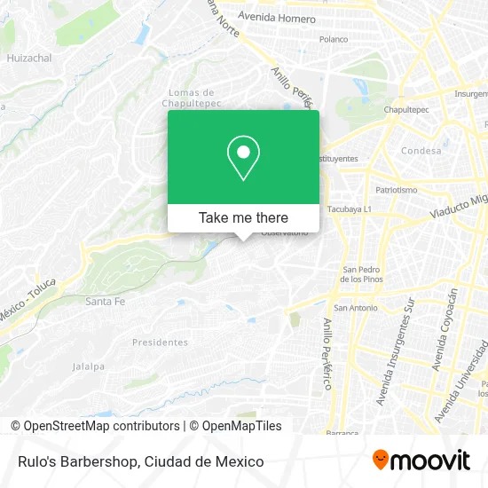 Rulo's Barbershop map