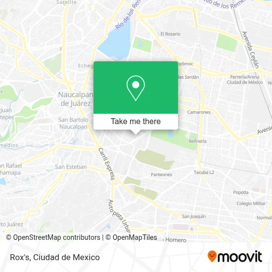 Rox's map