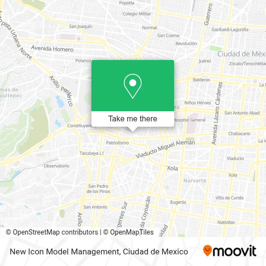 New Icon Model Management map
