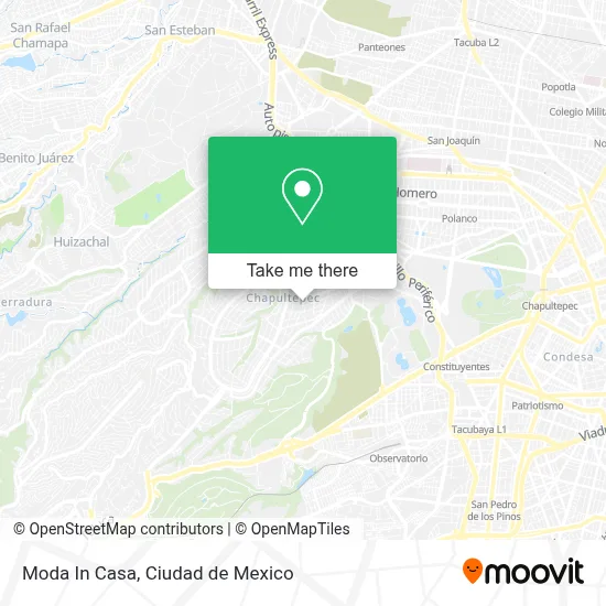 Moda In Casa map