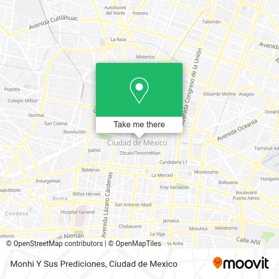 Monhi Y Sus Prediciones map