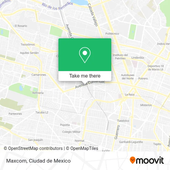 Maxcom map