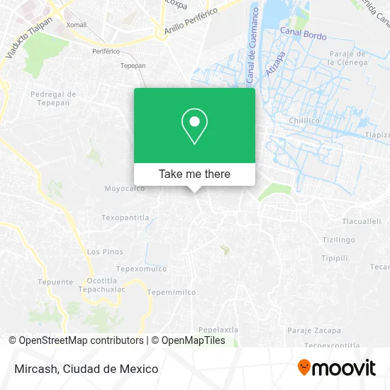 Mircash map