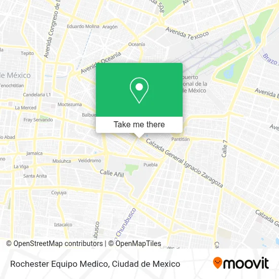 Rochester Equipo Medico map