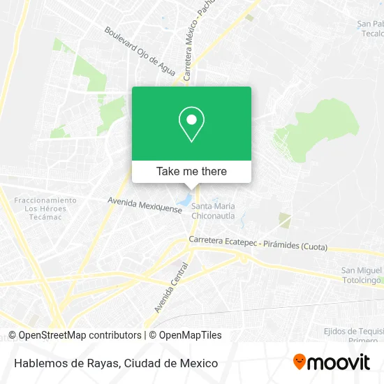 Hablemos de Rayas map