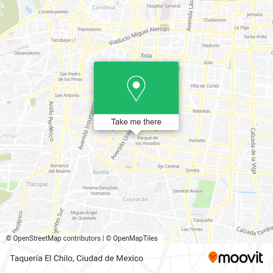 Taquería El Chilo map