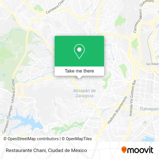 Restaurante Chani map