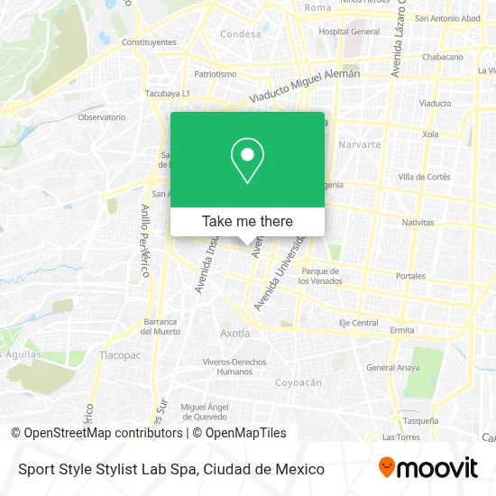 Sport Style Stylist Lab Spa map