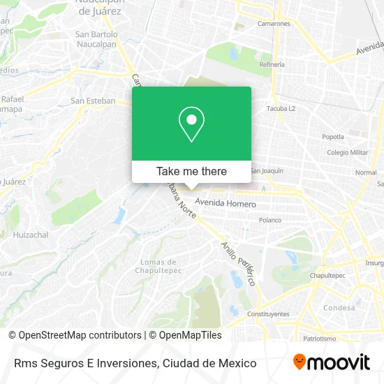 Rms Seguros E Inversiones map