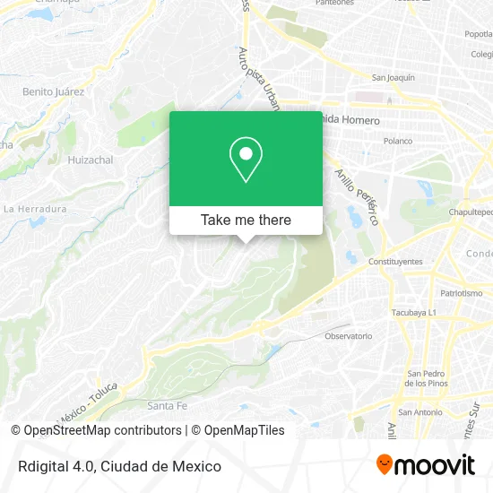 Rdigital 4.0 map