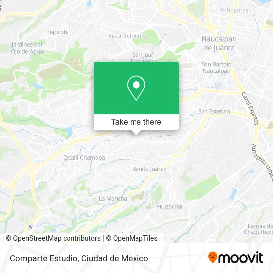 Comparte Estudio map