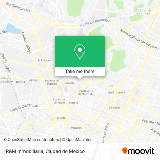 R&M Inmobiliaria map