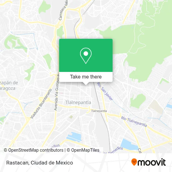 Rastacan map