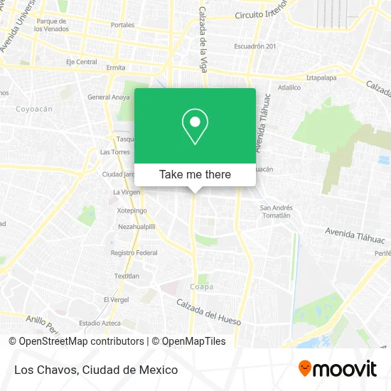 Los Chavos map