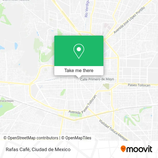 Rafas Café map