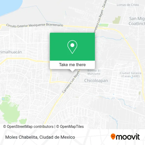 Moles Chabelita map
