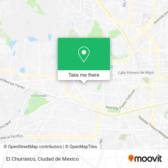 El Churrasco map