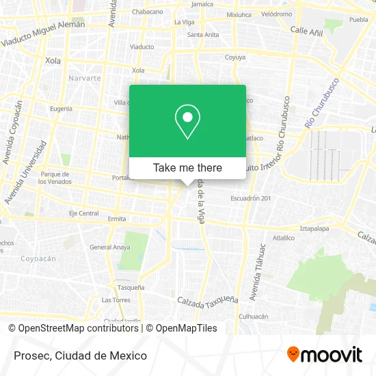 Prosec map