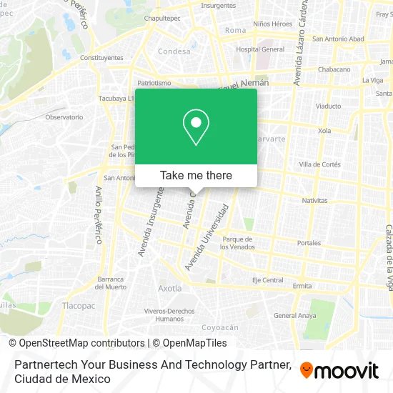 Partnertech Your Business And Technology Partner map