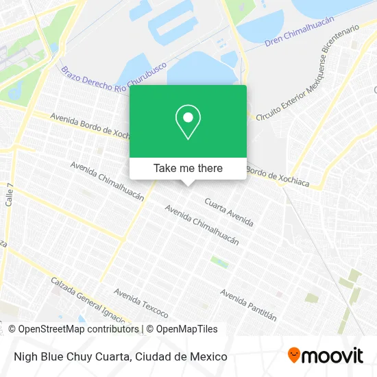 Nigh Blue Chuy Cuarta map