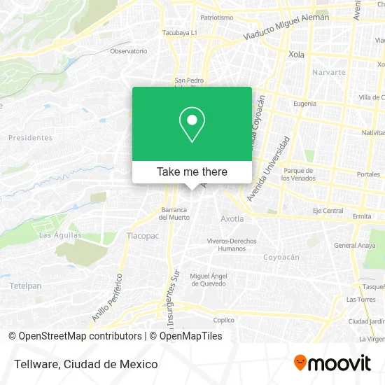 Tellware map