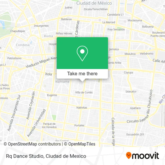 Rq Dance Studio map