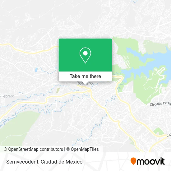 Semvecodent map