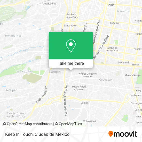 Keep In Touch map
