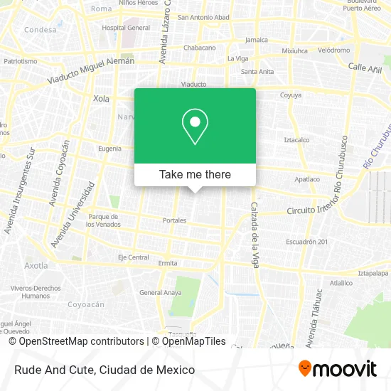 Rude And Cute map