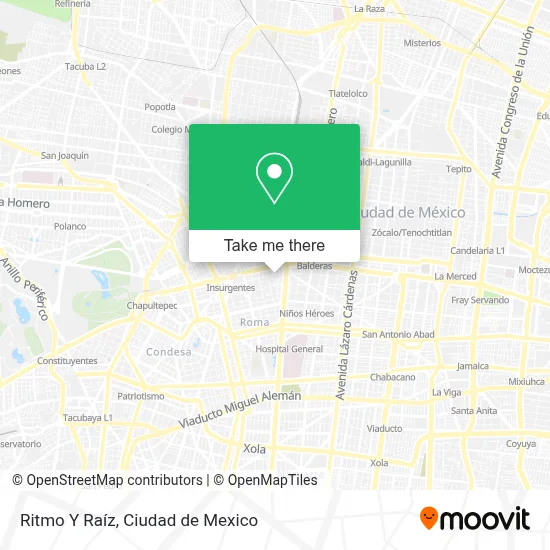 Ritmo Y Raíz map