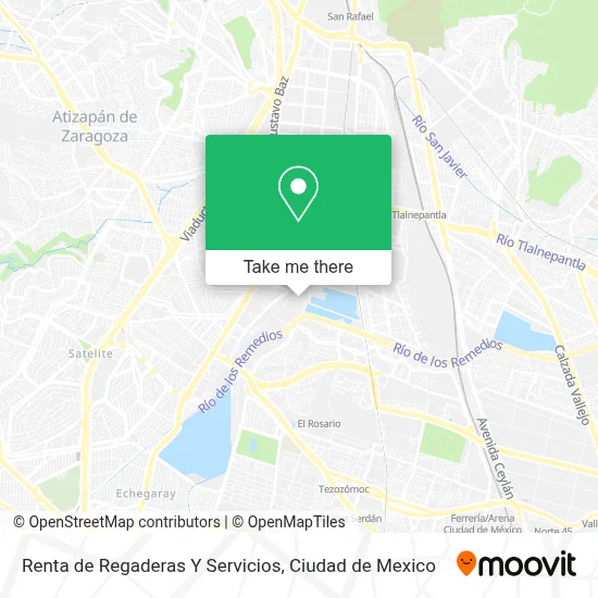 Renta de Regaderas Y Servicios map