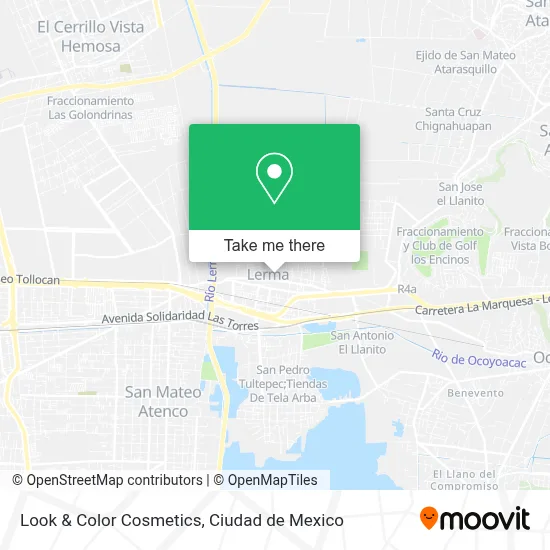 Look & Color Cosmetics map