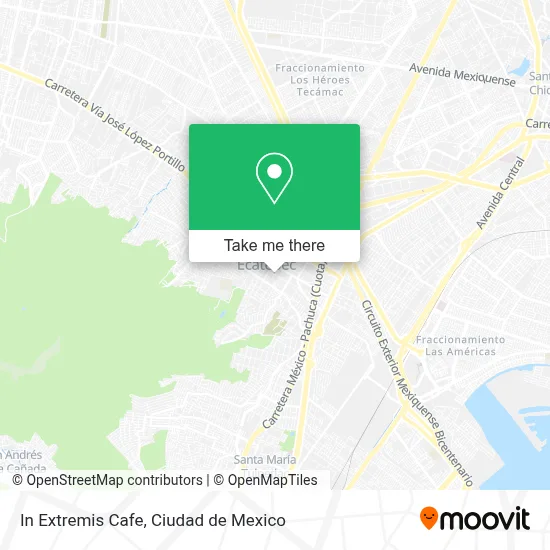 In Extremis Cafe map