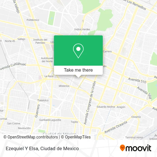 Ezequiel Y Elsa map