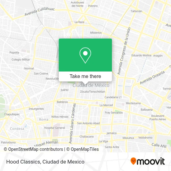 Hood Classics map