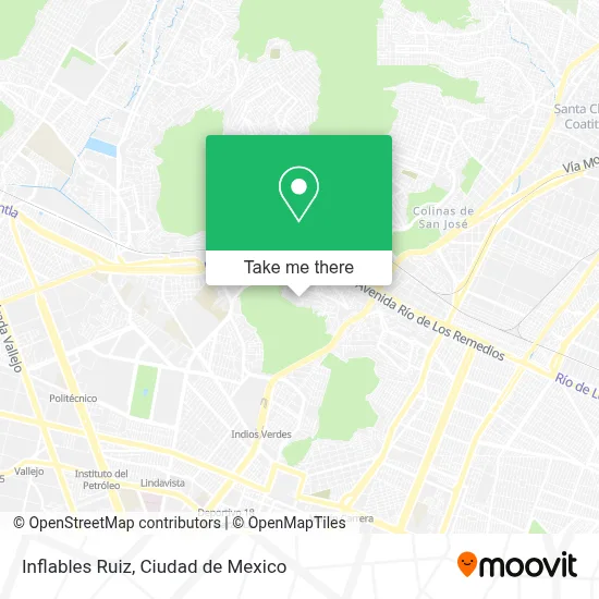 Inflables Ruiz map