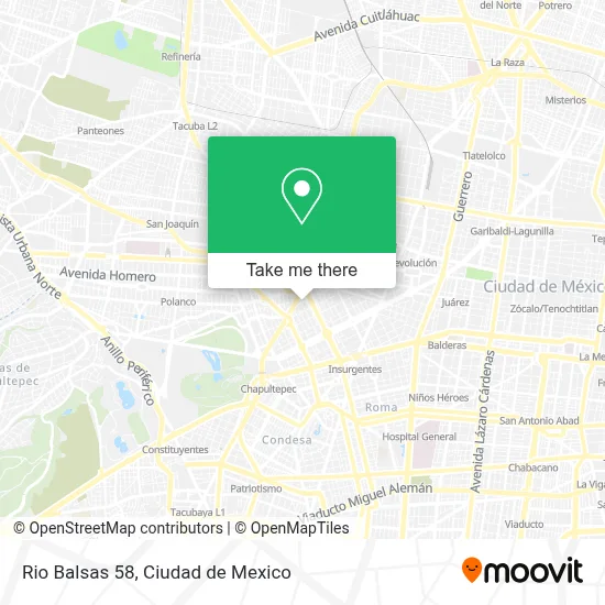 Rio Balsas 58 map