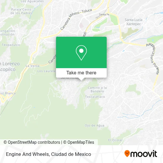 Engine And Wheels map